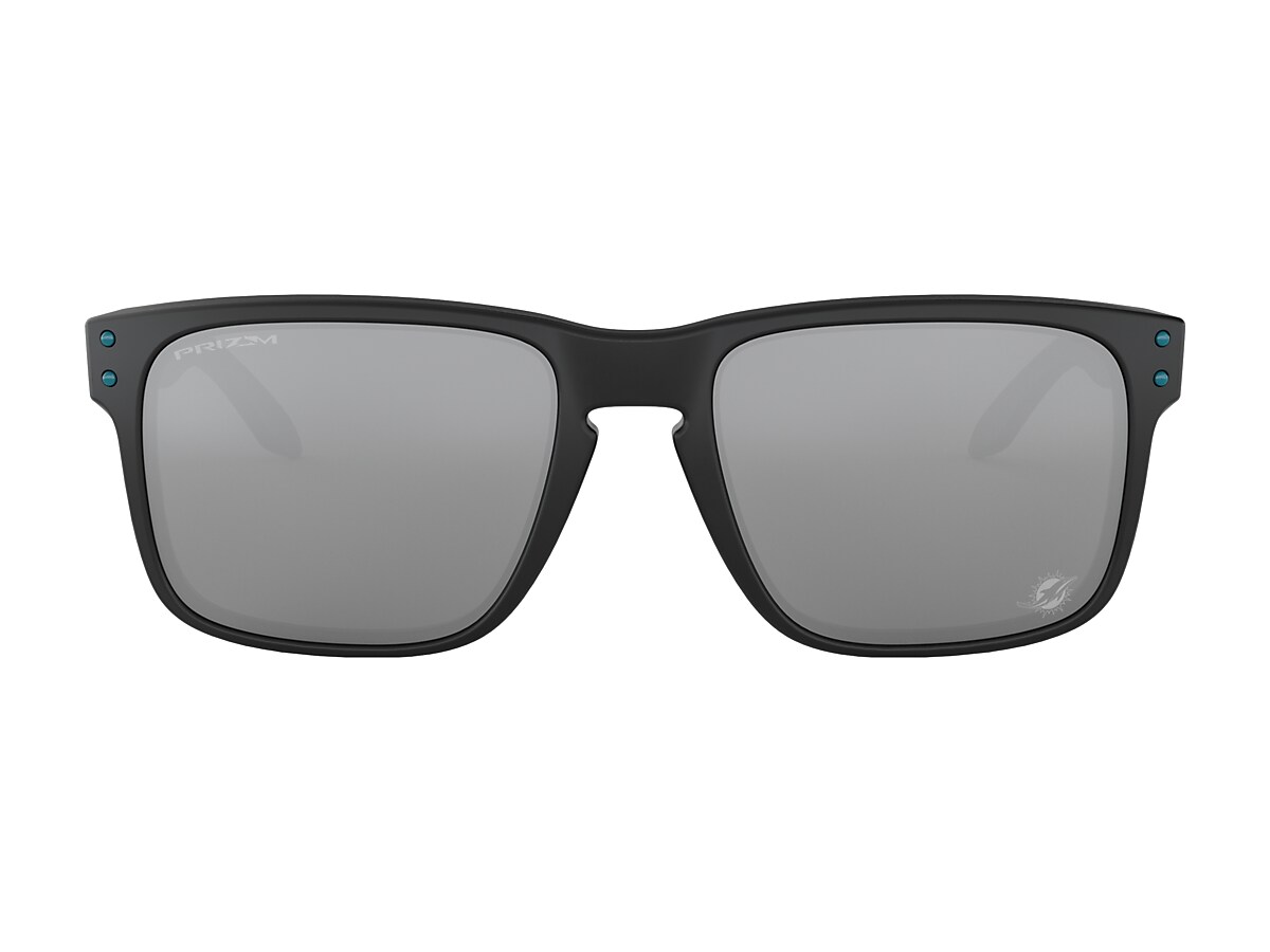 Miami Dolphins Holbrook™ Prizm Black Lenses, Matte Black Frame Sunglasses |  Oakley® US