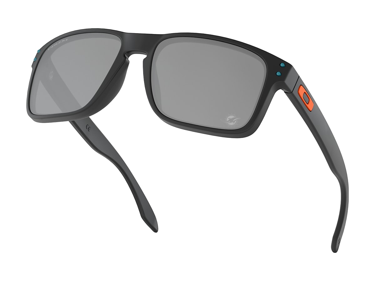 Miami Dolphins Holbrook™ Prizm Black Lenses, Matte Black Frame Sunglasses |  Oakley® US