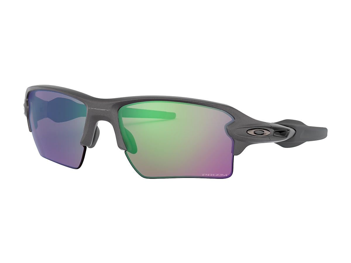 Oakley Flak 2.0 XL Matte Grey Sunglasses - PRIZM Road