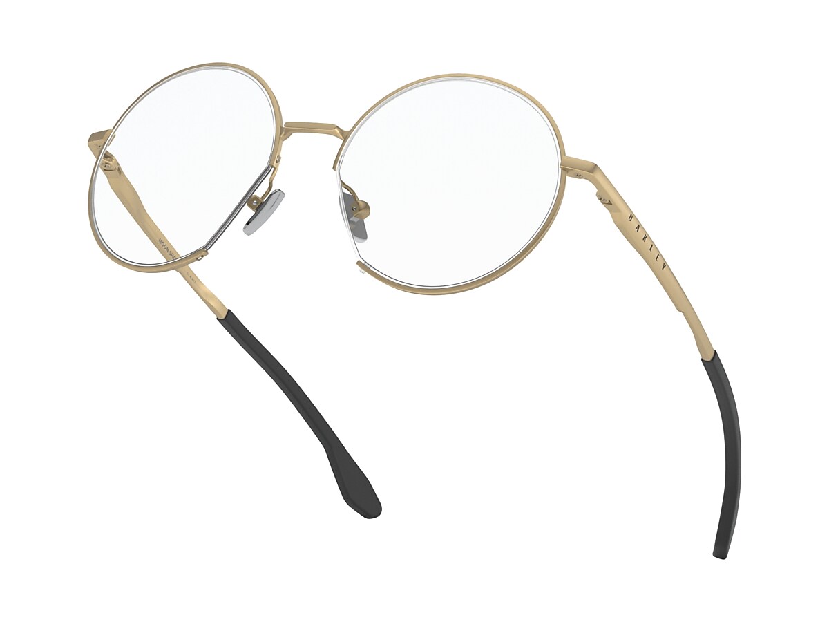 Moon Shoot Satin Light Gold Eyeglasses | Oakley® US