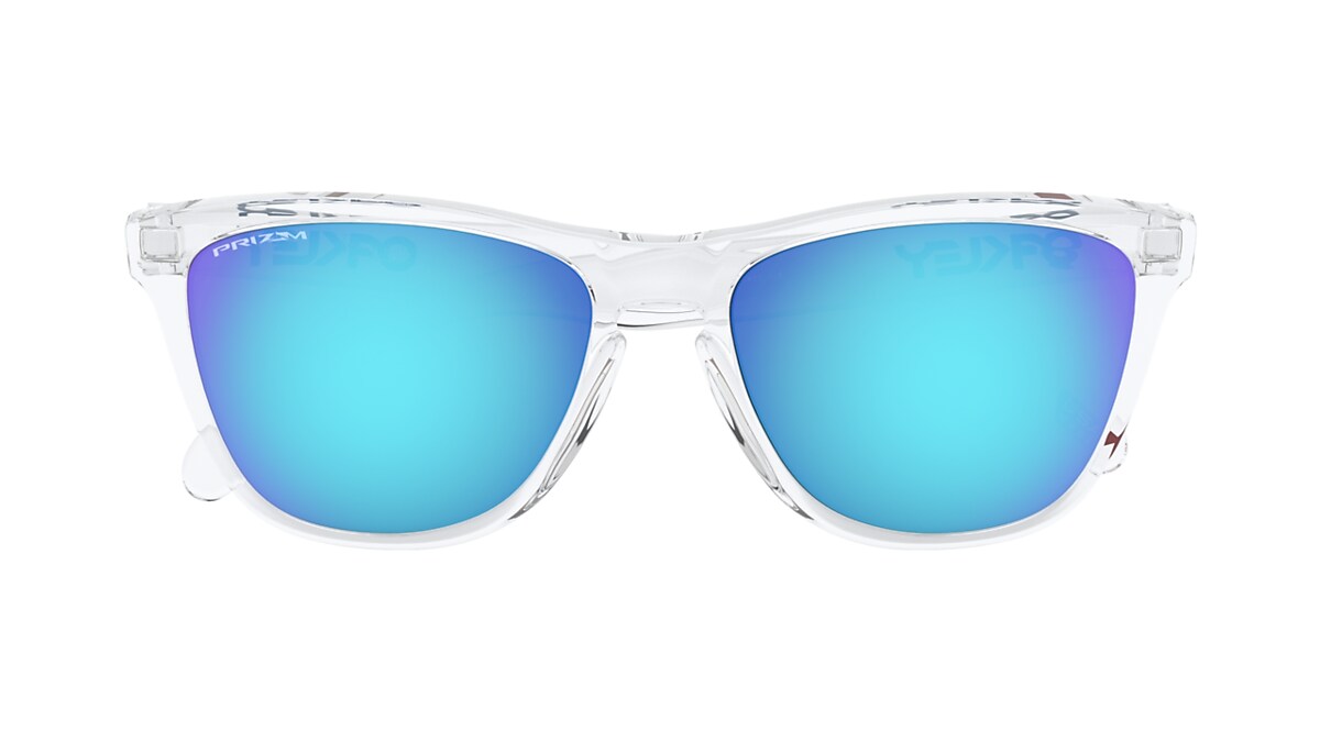 Frogskins™ (Low Bridge Fit) Prizm Sapphire Crystal Clear アイ