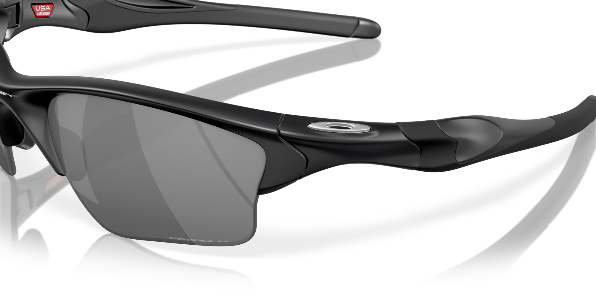 Half Jacket® 2.0 XL Prizm Black Polarized Lenses, Matte Black Frame