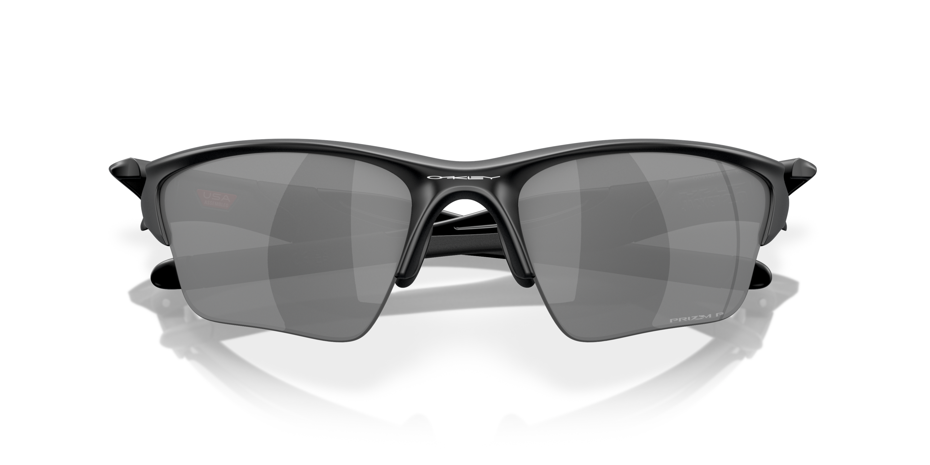 Half Jacket® 2.0 XL Prizm Black Polarized Lenses, Matte Black Frame