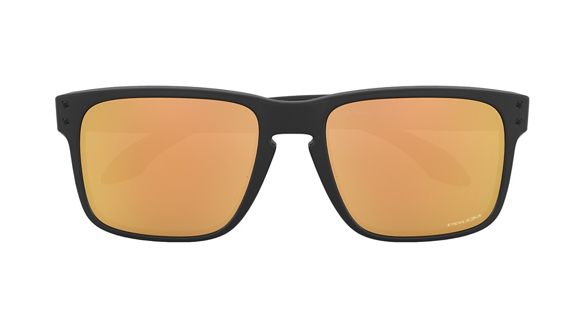 Holbrook™ (Low Bridge Fit) Prizm Rose Gold Lenses, Matte Black 