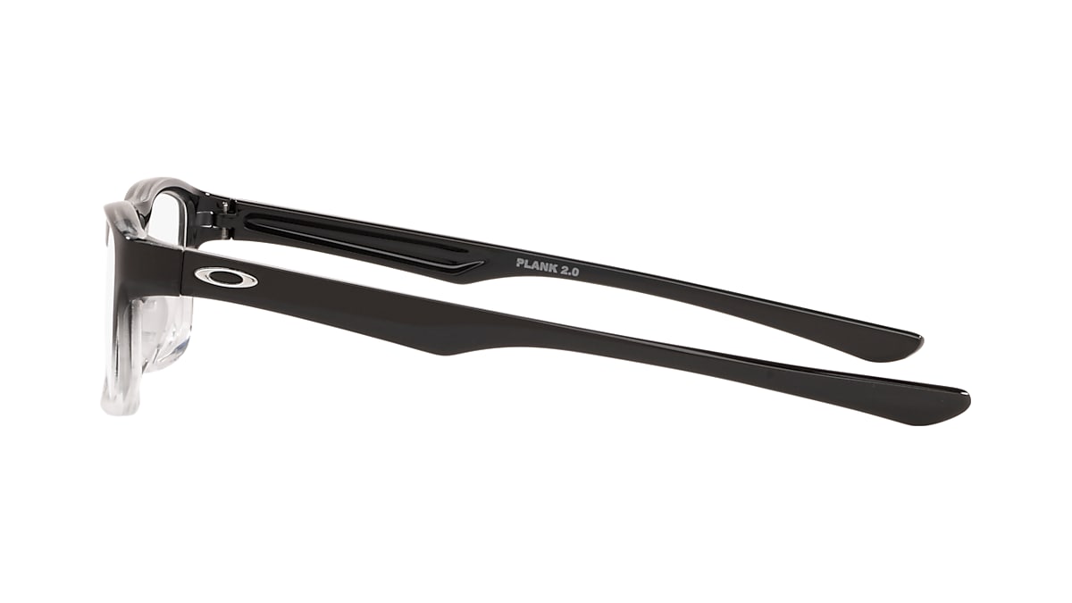 Plank  Polished Black Clear Fade Eyeglasses | Oakley® US