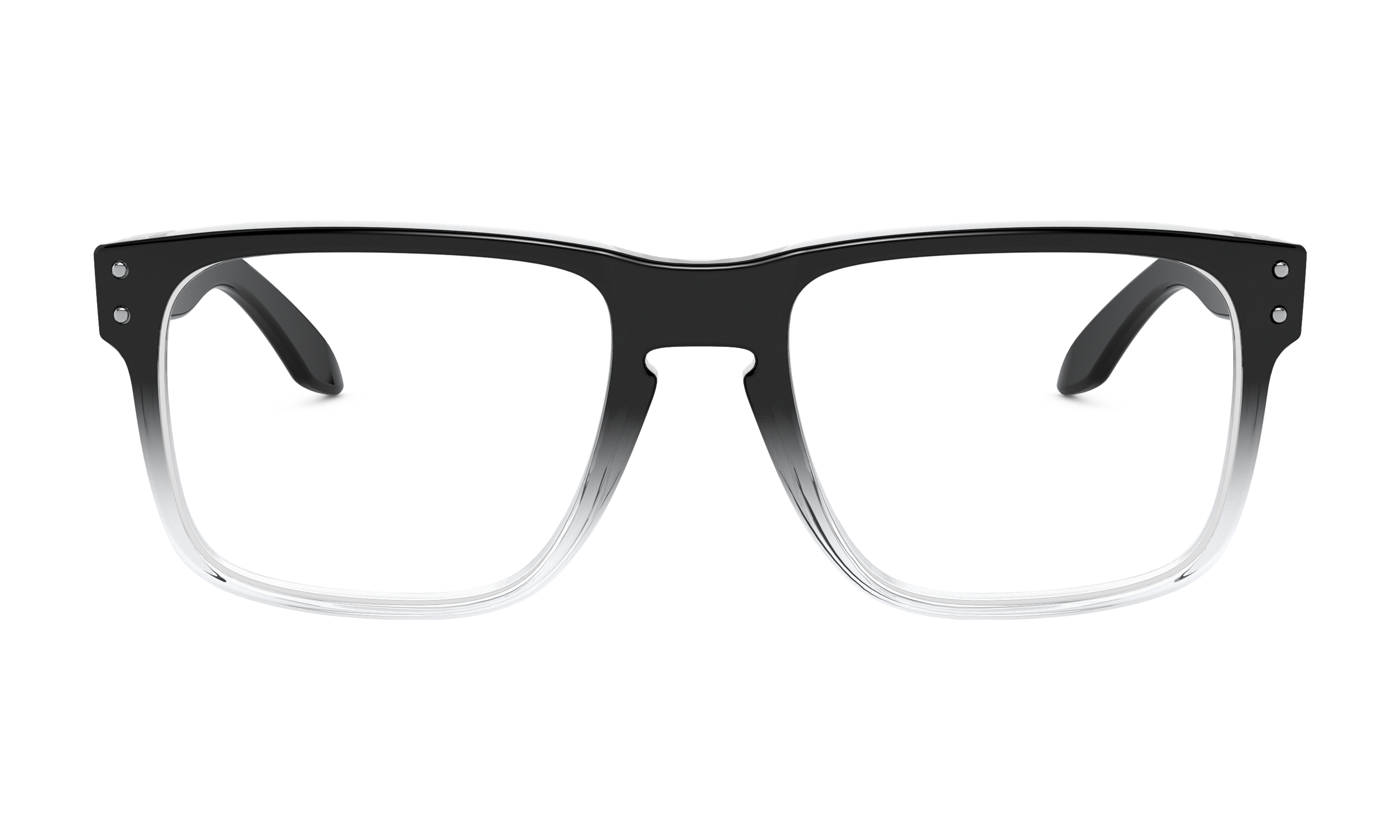 black clear glasses