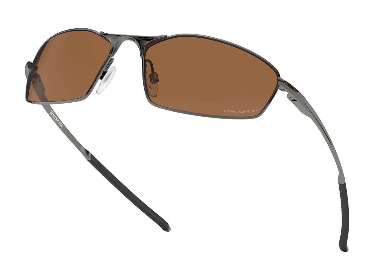 Whisker® Prizm Tungsten Polarized Lenses, Tungsten Frame Sunglasses | Oakley®  US