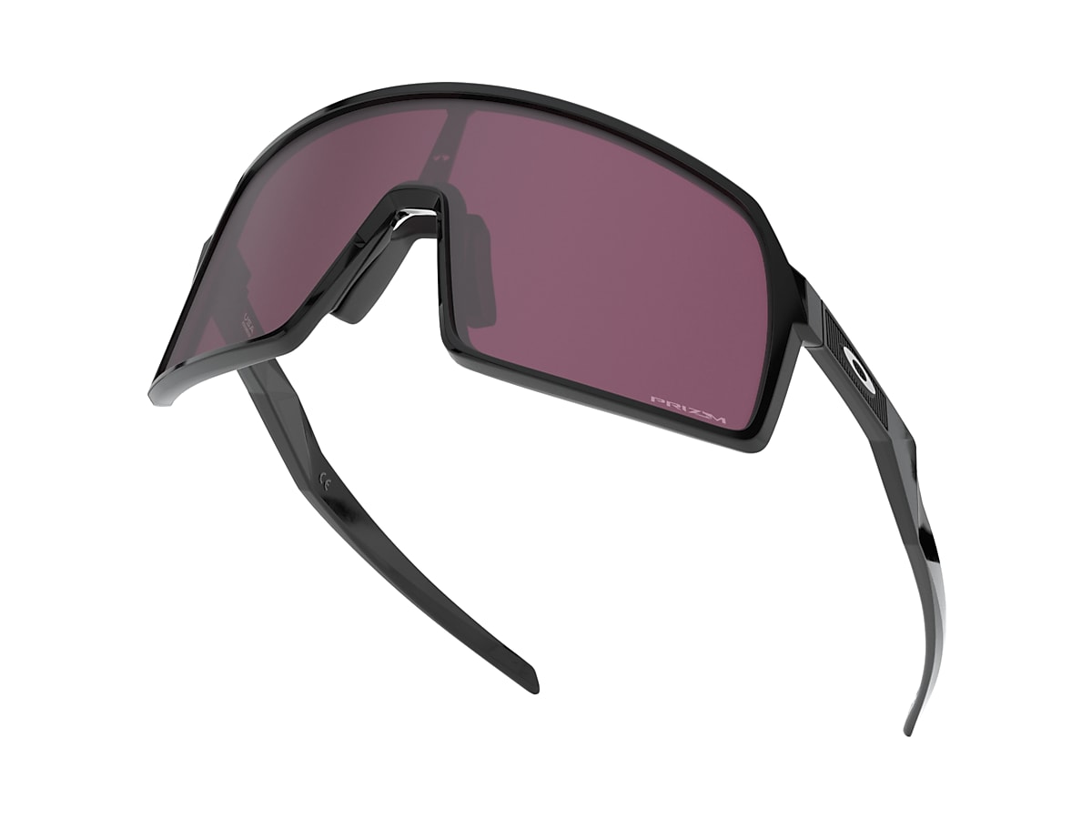 Sutro S Prizm Road Black Lenses, Polished Black Frame Sunglasses 