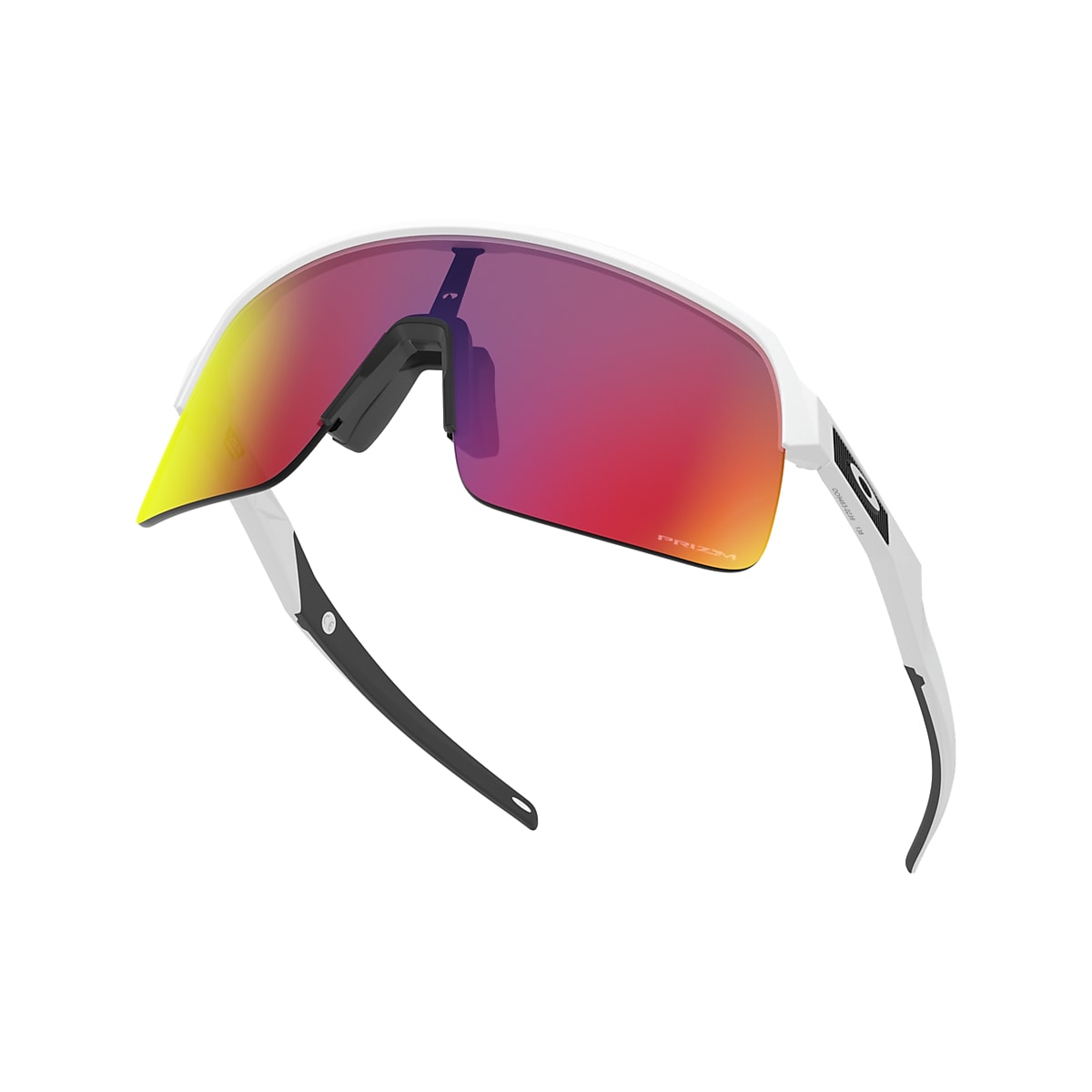 Sutro Lite Prizm Road Lenses, Matte White Frame Sunglasses 