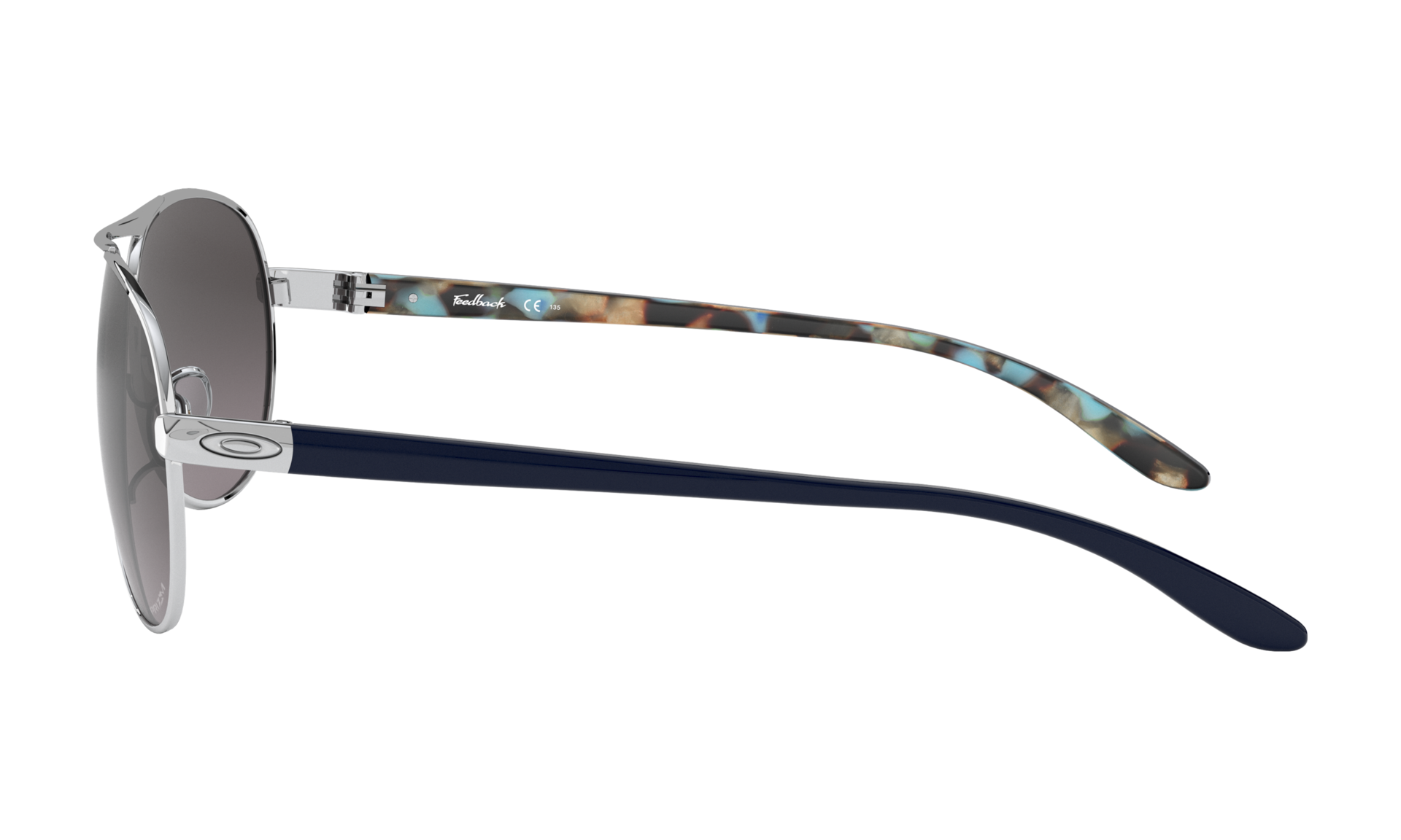 Feedback Polished Chrome Sunglasses 
