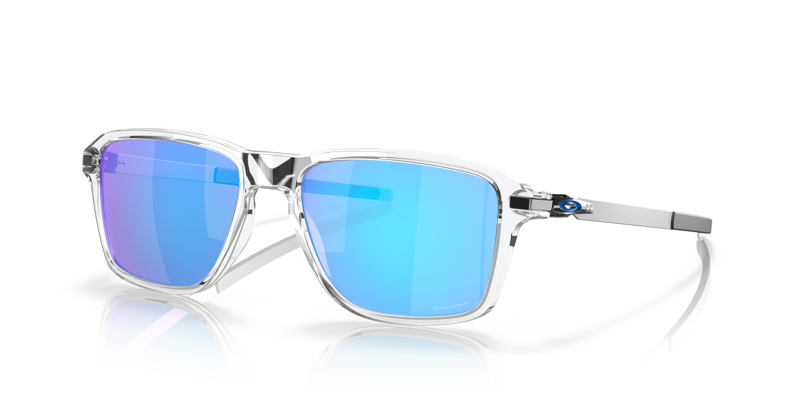 Wheel House Polished Clear Sunglasses Oakley® US