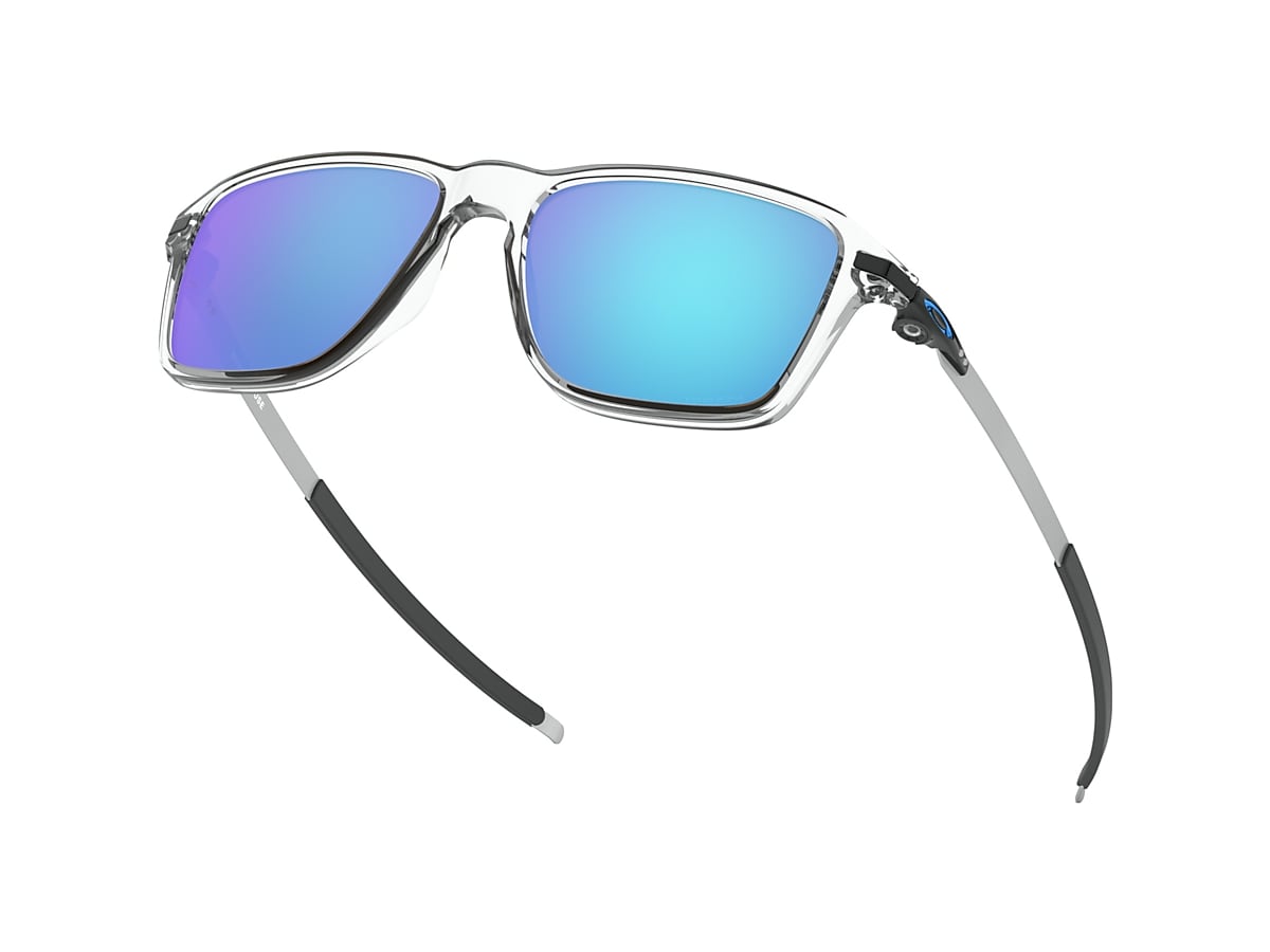 Wheel House Prizm Sapphire Lenses, Polished Clear Frame Sunglasses | Oakley®  US