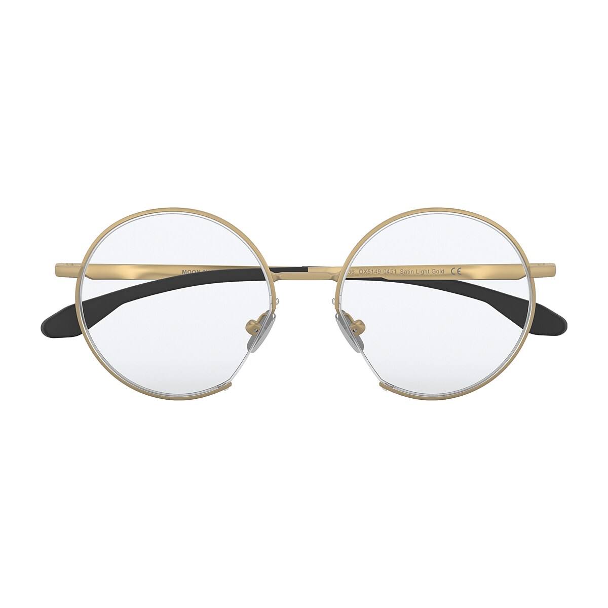 Moon Shoot Satin Light Gold Eyeglasses | Oakley® US