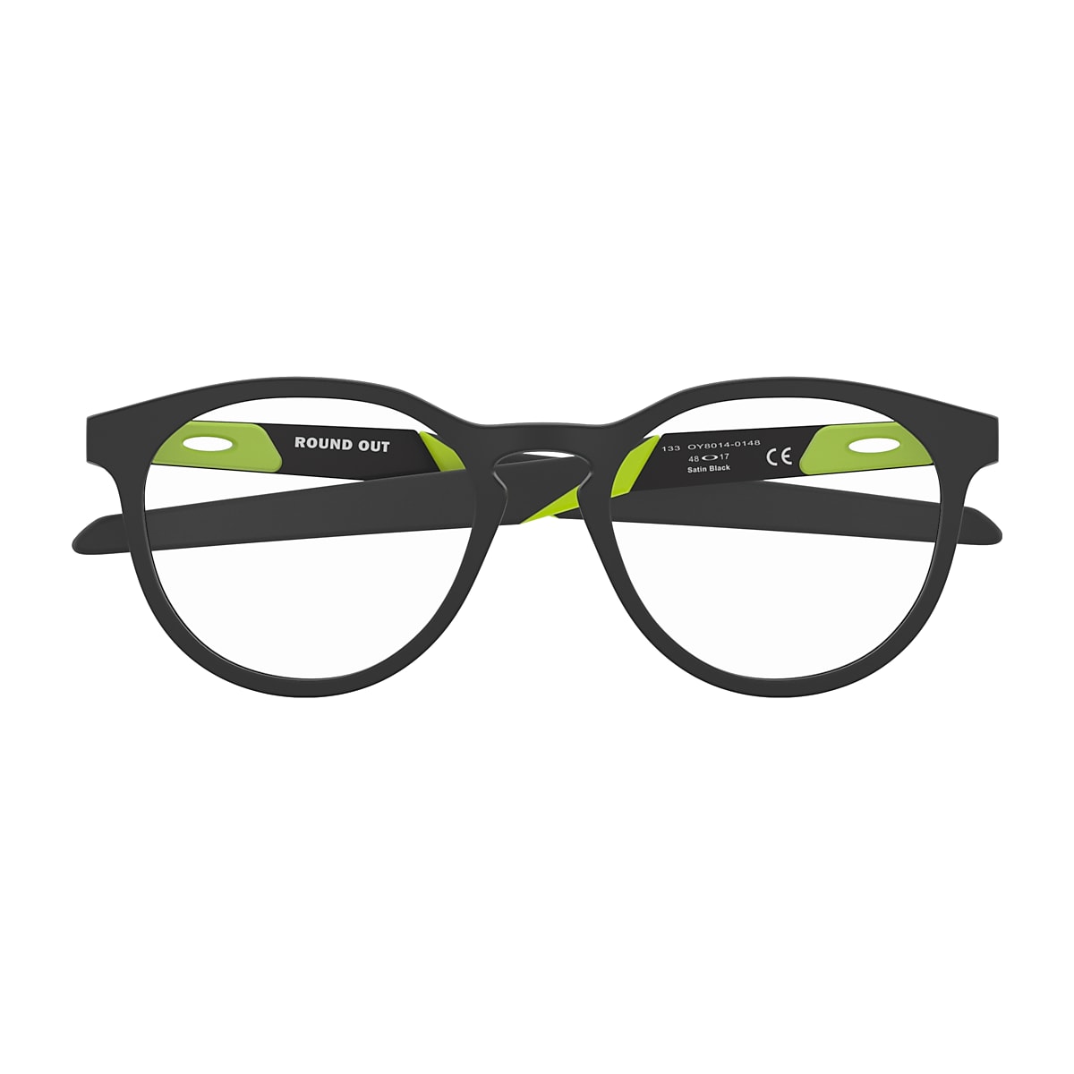 Round Out (Youth Fit) Satin Black Eyeglasses | Oakley® US