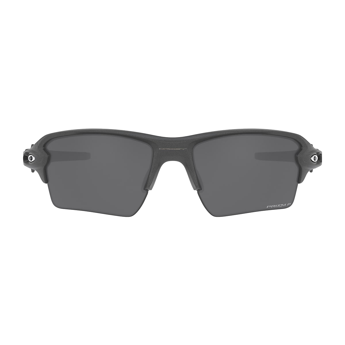 Flak® 2.0 XL Prizm Black Polarized Lenses, Steel Frame 