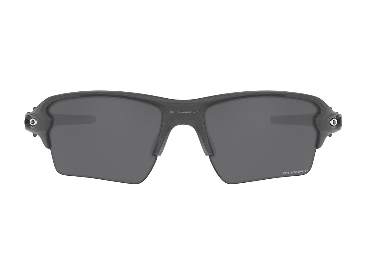 Flak® 2.0 XL Prizm Black Polarized Lenses, Polished Black Frame Sunglasses