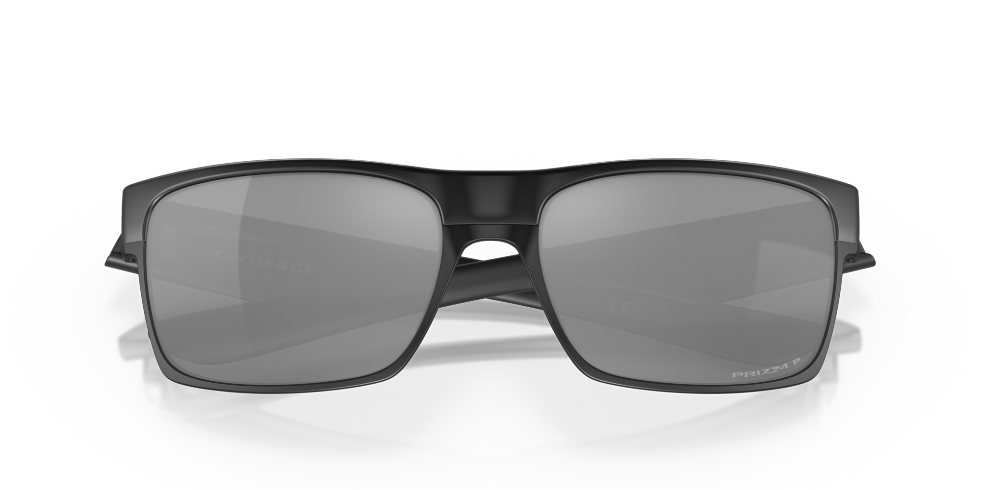 TwoFace™ Prizm Black Polarized Lenses, Matte Black Frame Sunglasses ...