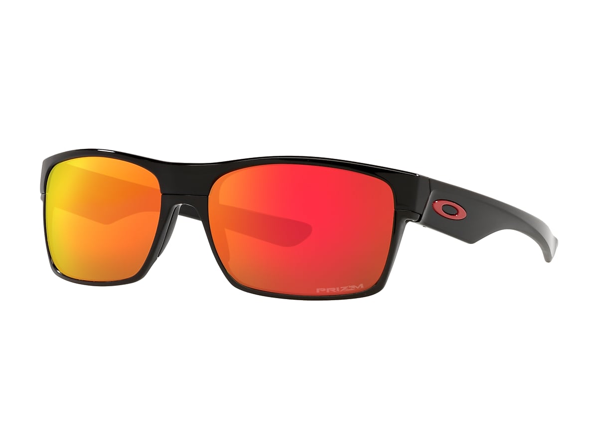 TwoFace™ Prizm Ruby Lenses, Polished Black Frame Sunglasses | Oakley® US