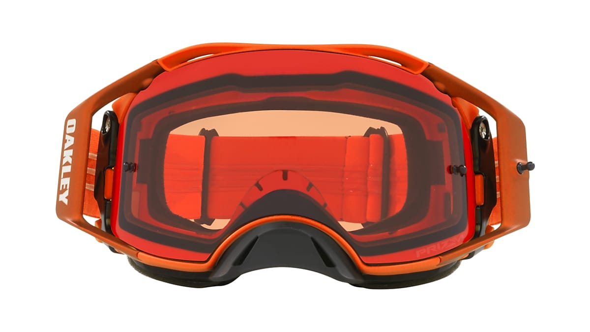 Oakley Airbrake® MX Goggles Moto Orange Prizm MX Bronze - OO7046-A4 | Oakley® US