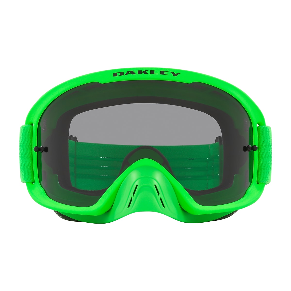 Oakley O-Frame® 2.0 PRO MX Goggles - Moto Green - Dark Grey