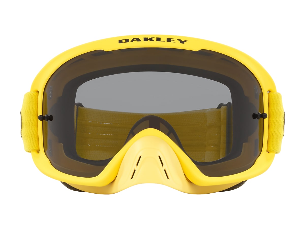Oakley O-Frame® 2.0 PRO MX Goggles - Moto Yellow - Dark Grey ...