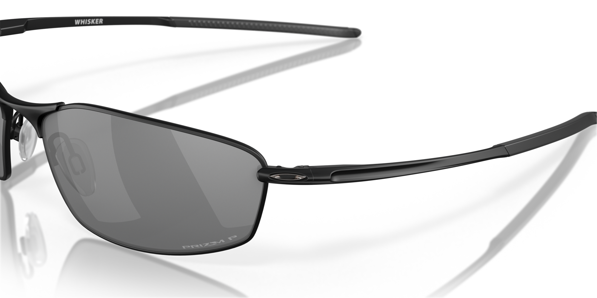 Standard Issue Whisker Prizm Black Polarized Lenses, Matte Black Frame