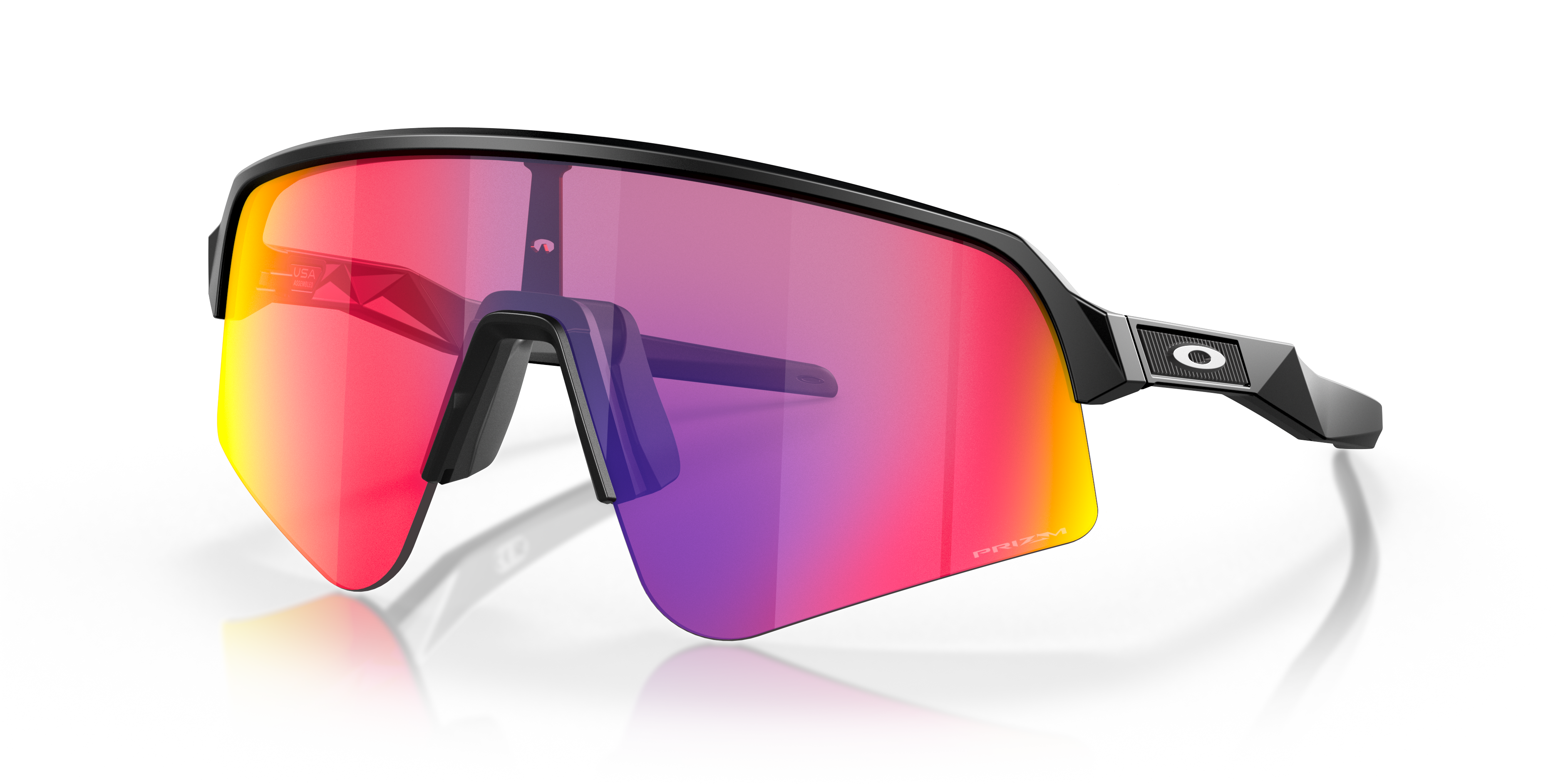 Sutro Lite Sweep Prizm Road Lenses, Matte Black Frame Sunglasses 
