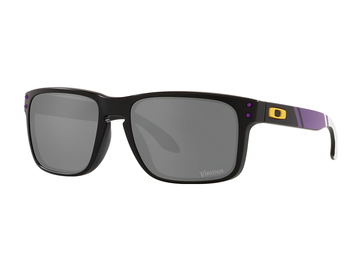 Minnesota Vikings Holbrook™ Prizm Black Lenses, Matte Black Frame Sunglasses