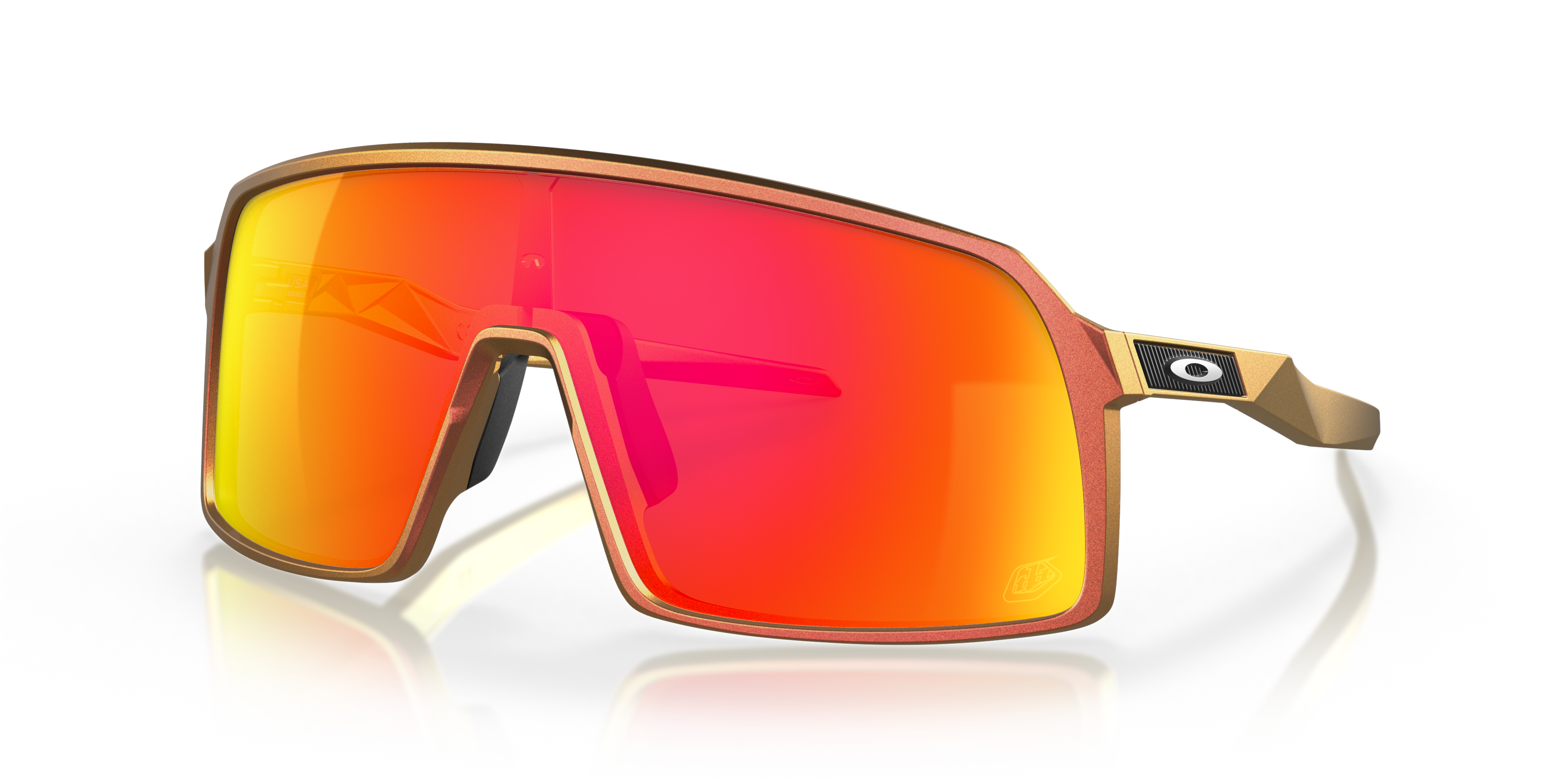 Oakley Sutro Troy Lee Designs Series Prizm Ruby Lenses, Troy Lee Designs  Red Gold Shift Frame Sunglasses | Oakley® US