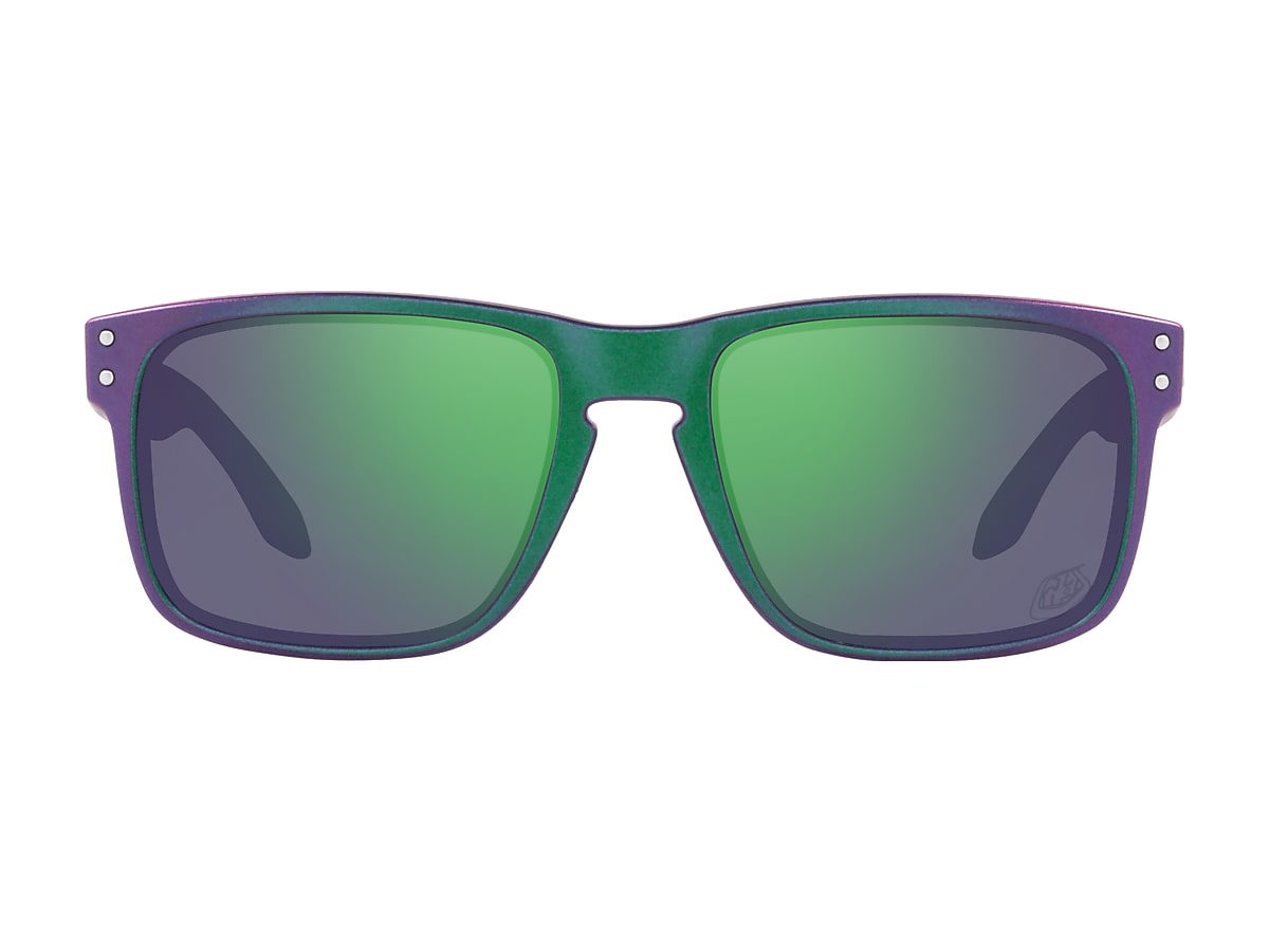 Holbrook™ Troy Lee Designs Series Prizm Jade Lenses, Troy Lee Designs Matte  Purple Green Shift Frame Sunglasses | Oakley® US