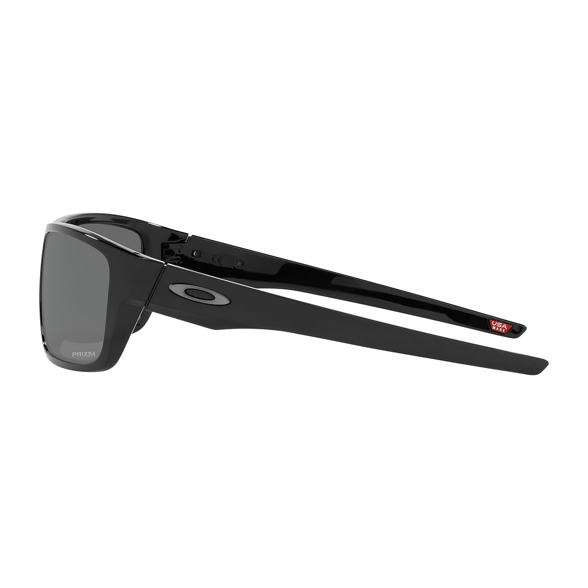 Drop Point™ Prizm Black Lenses, Polished Black Frame Sunglasses 