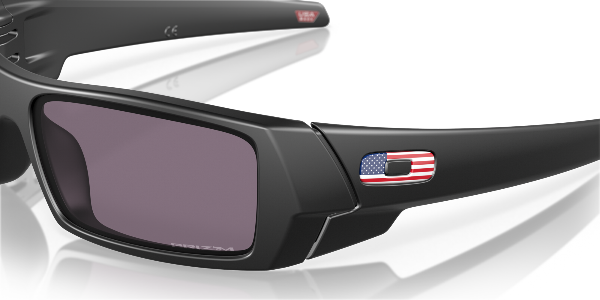 Standard Issue Gascan® USA Flag Collection Matte Black Sunglasses ...