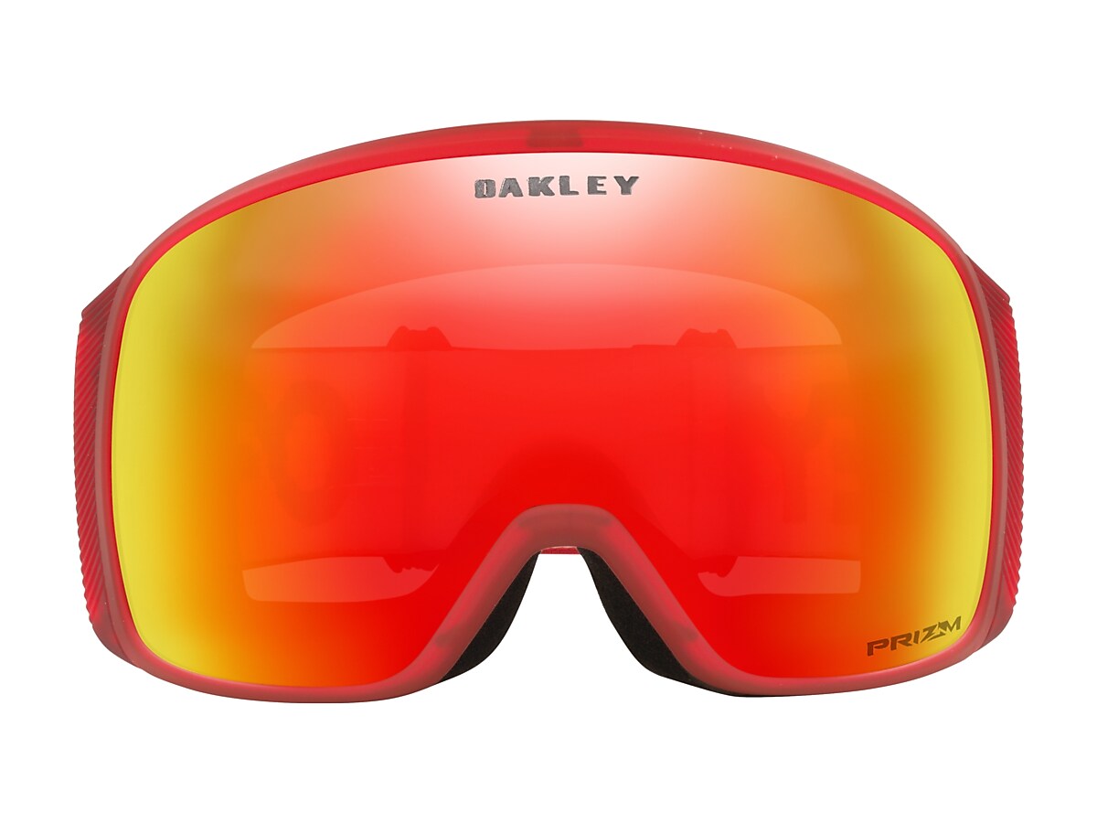 Oakley Flight Tracker L Snow Goggles - Redline - Prizm Snow Torch 