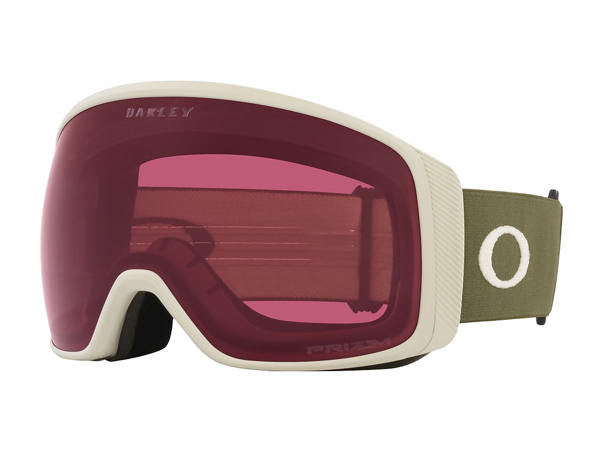 Oakley Flight Tracker L Snow Goggles - Dark Brush - Prizm Snow Dark Grey -  OO7104-46 | Oakley IE Store