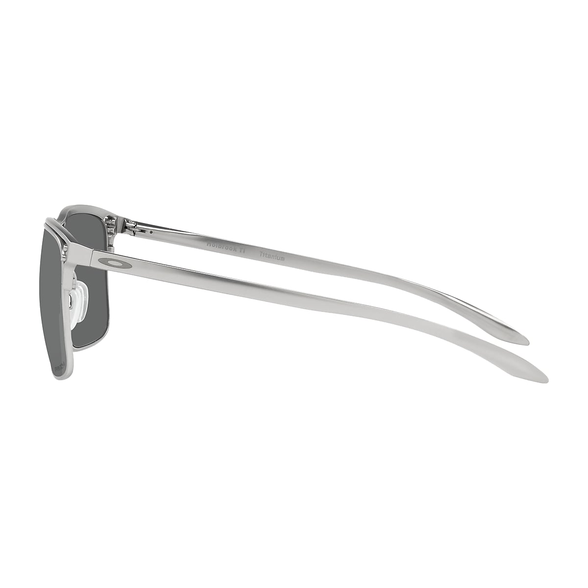 Holbrook™ TI Prizm Black Lenses, Satin Chrome Frame Sunglasses | Oakley® GB