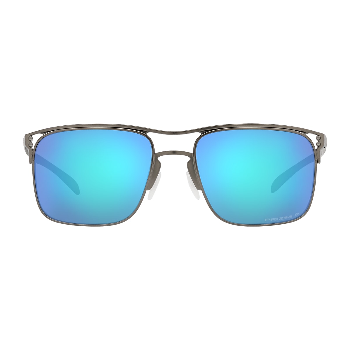 Holbrook™ Metal Prizm Sapphire Polarized Lenses, Matte Gunmetal Frame  Sunglasses