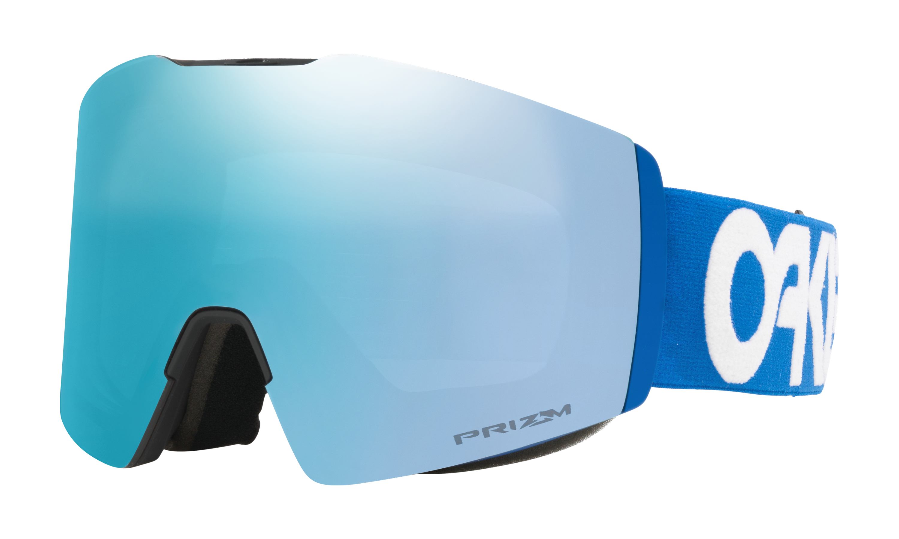 blue oakley ski goggles