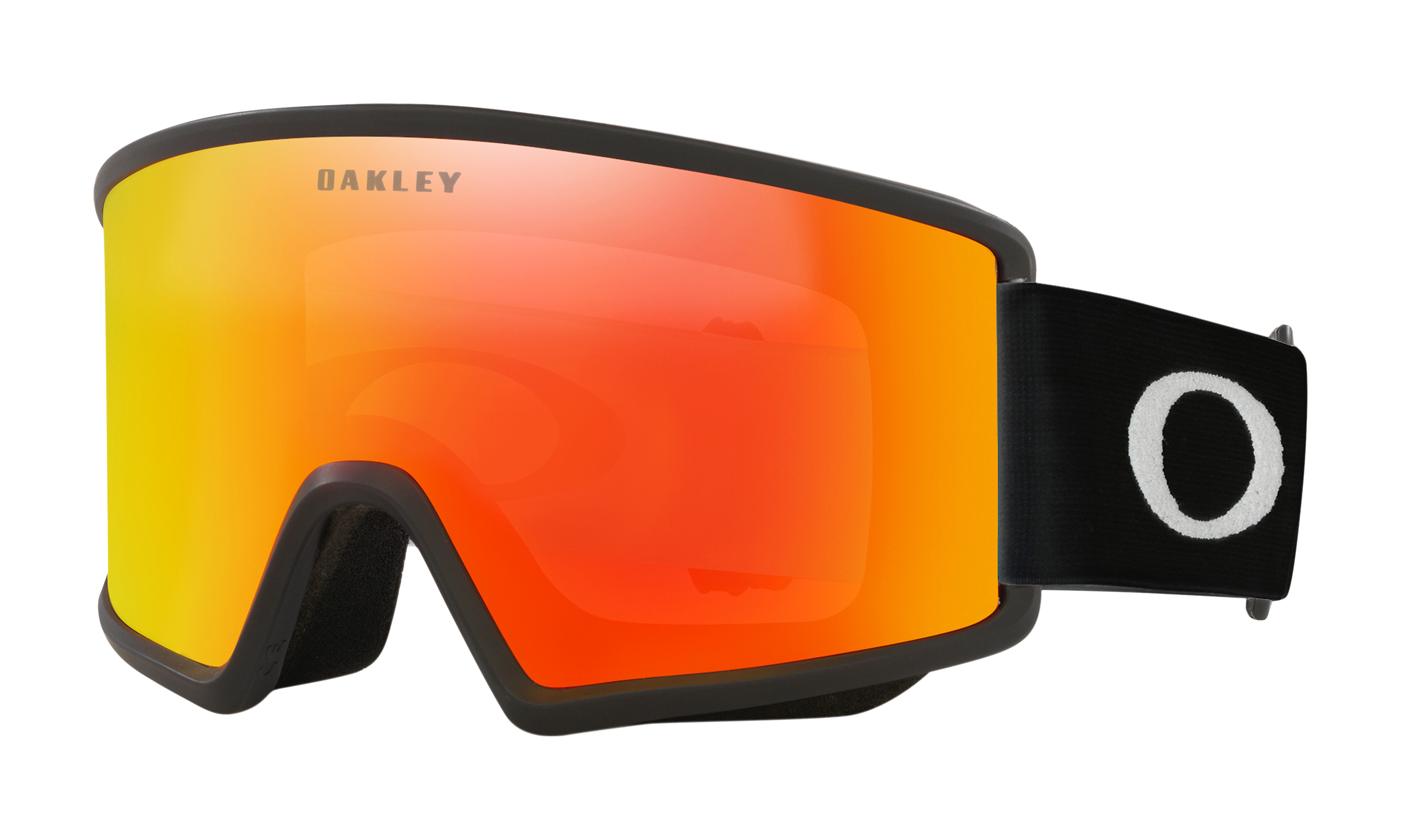 Oakley Target Line L Snow Goggles - Matte Black - Fire Iridium 