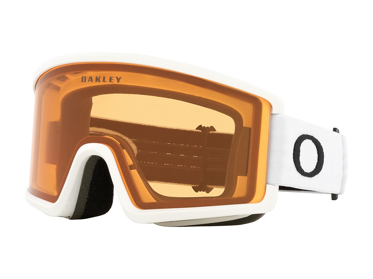 Oakley Target Line L Snow Goggles - Matte White - Persimmon - OO7120-06 |  Oakley US Store