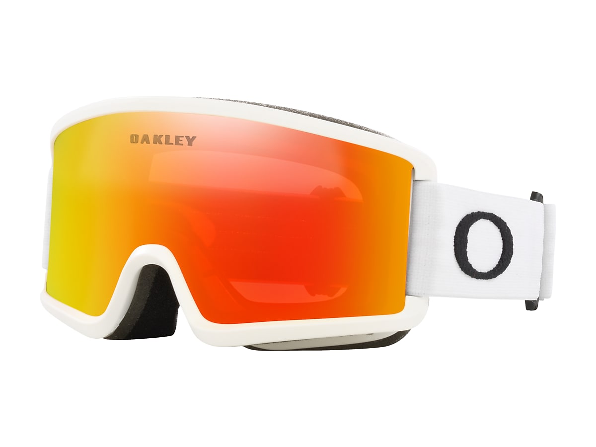 Oakley Target Line S Snow Goggles - Matte White - Fire Iridium - OO7122-07  | Oakley PT Store