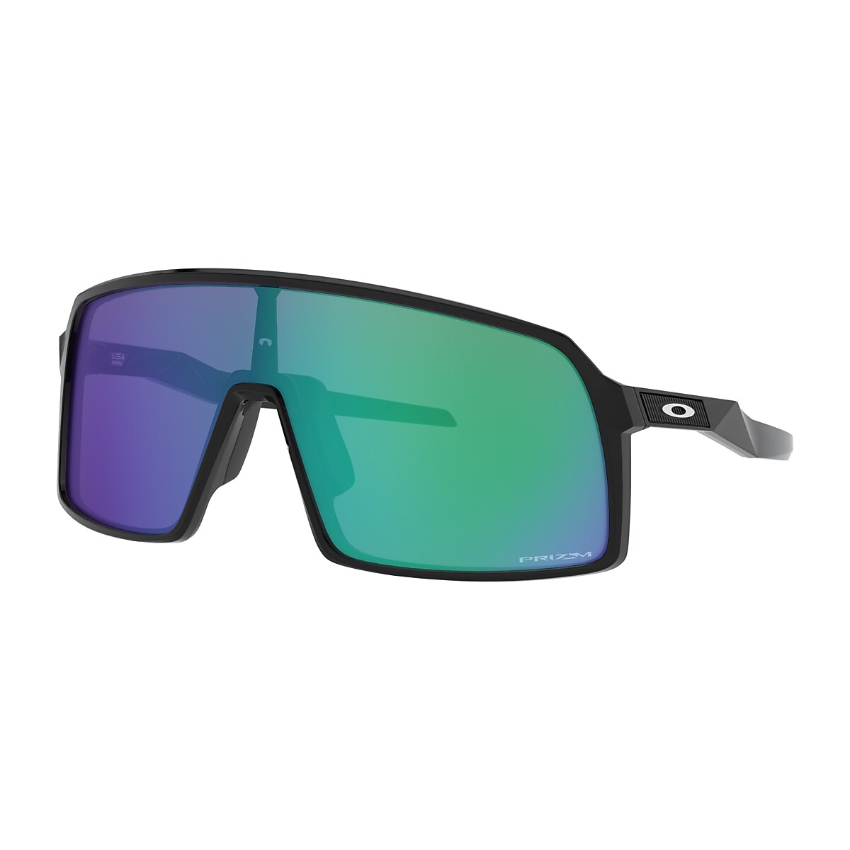 Sutro (Low Bridge Fit) Prizm Jade Lenses, Black Ink Frame Sunglasses |  Oakley® US