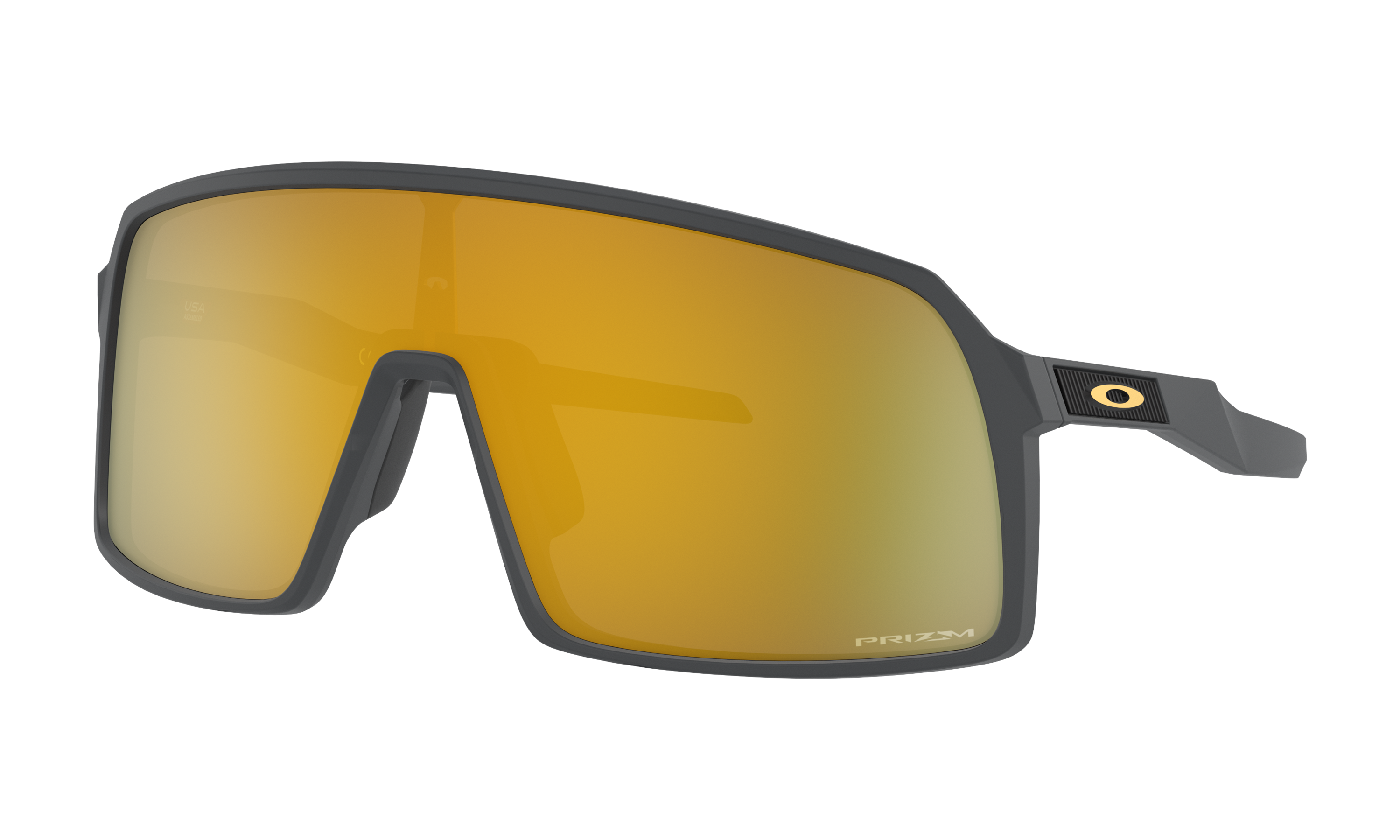 Shop Oakley Sutro (low Bridge Fit) Sunglasses In Matte Carbon