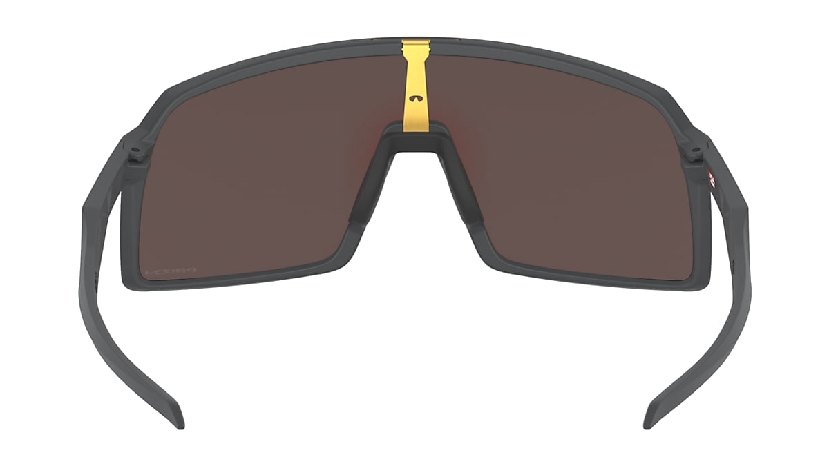 Sutro (Low Bridge Fit) Prizm 24K Lenses, Matte Carbon Frame Sunglasses |  Oakley® US