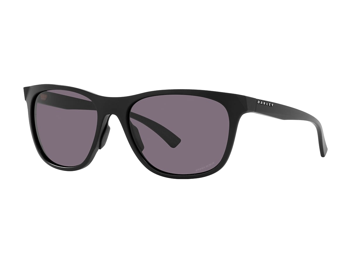 Leadline Prizm Rose Gold Polarized Lenses, Polished Black Frame Sunglasses  | Oakley® US