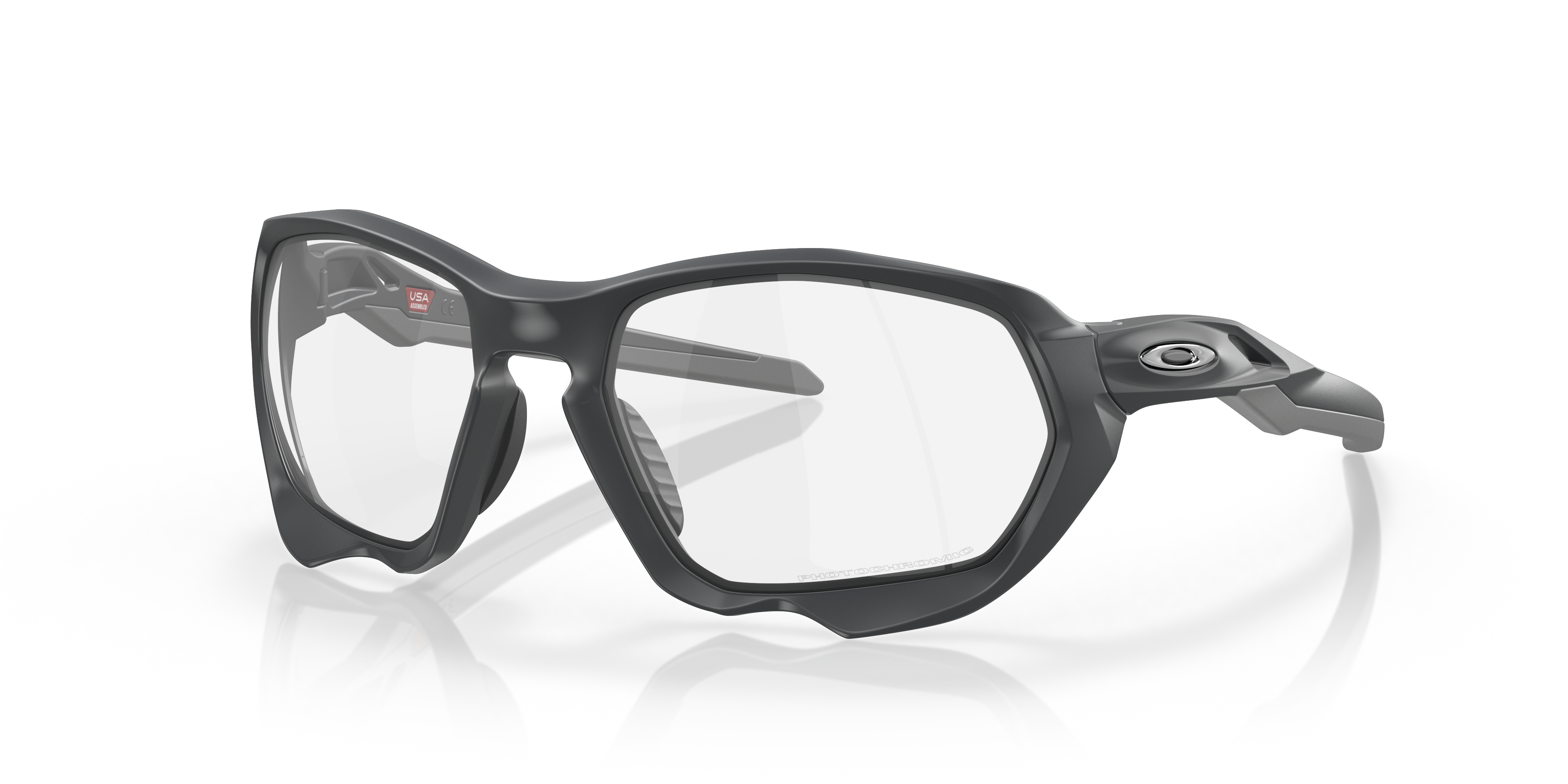Oakley Plazma Sunglasses In Matte Carbon