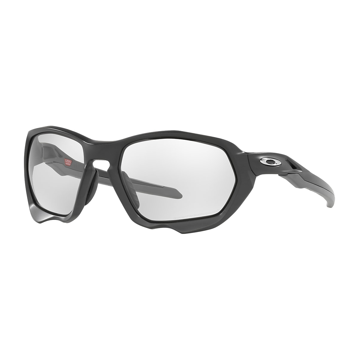 Plazma Clear to Black Iridium Photochromic Lenses, Matte Carbon Frame  Sunglasses | Oakley® US