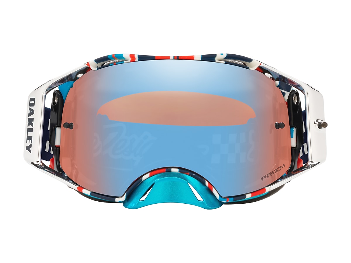 Oakley Airbrake® MX Goggles - Troy Lee Designs Quattro RWB - Prizm 