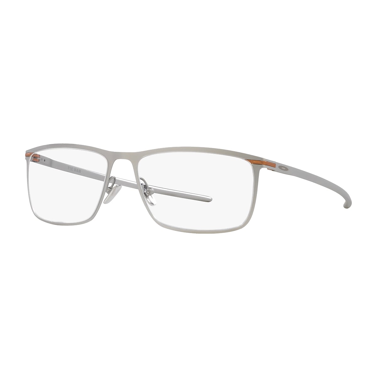 Tie Bar™ Satin Chrome Eyeglasses | Oakley® GB