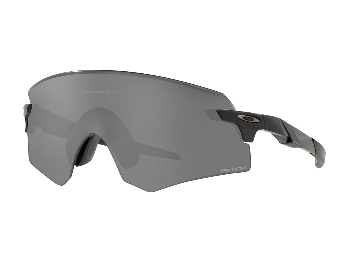 Encoder Prizm Sapphire Lenses, Polished White Frame Sunglasses | Oakley® US