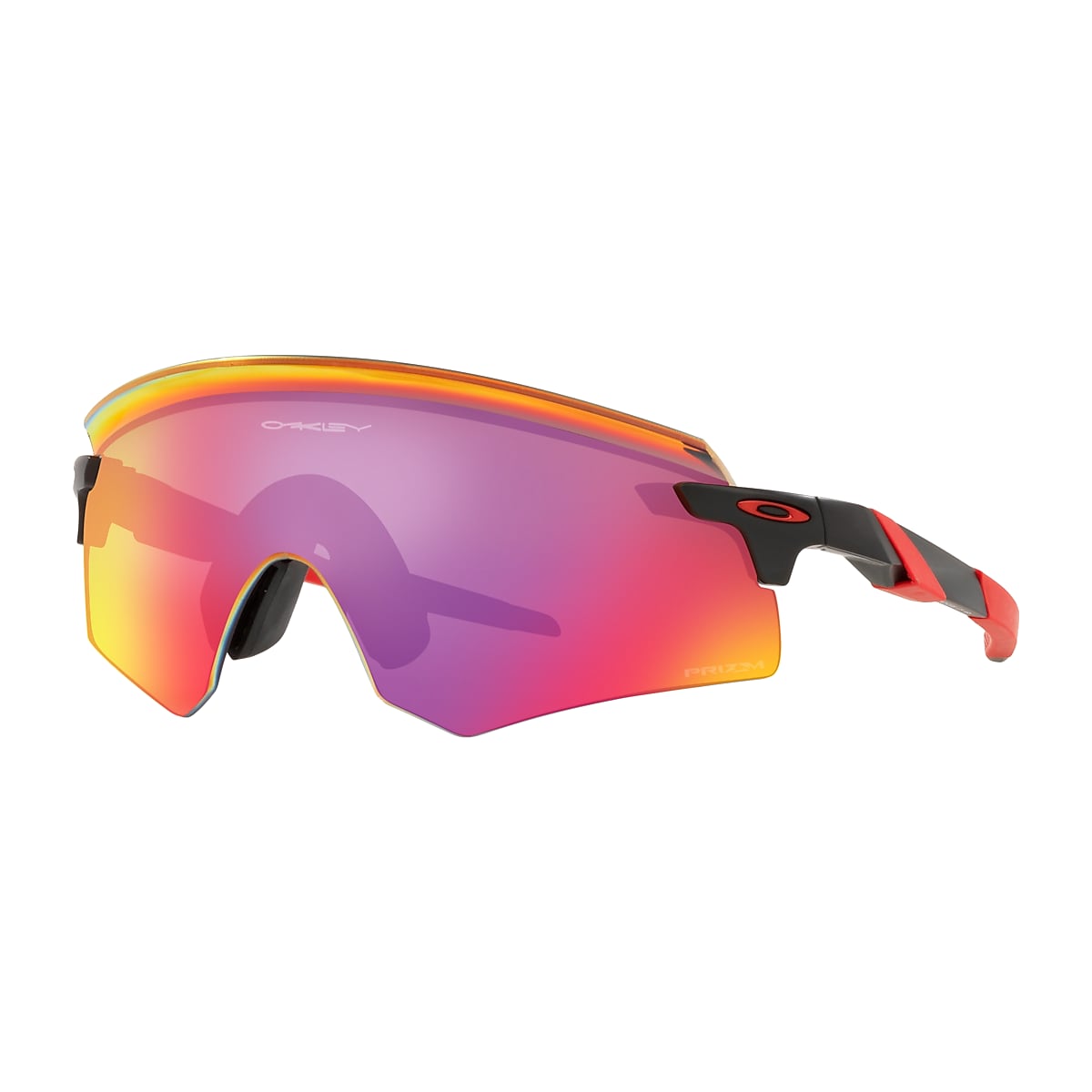 Encoder Prizm Road Lenses, Matte Black Frame Sunglasses | Oakley® PL